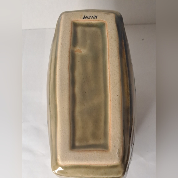 Vintage Mino-ware Japan Showa Period Handmade Vase and Painted Ceramic. - Picture 7 of 7